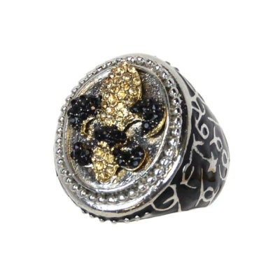 Fleur De Lis Stretch Ring