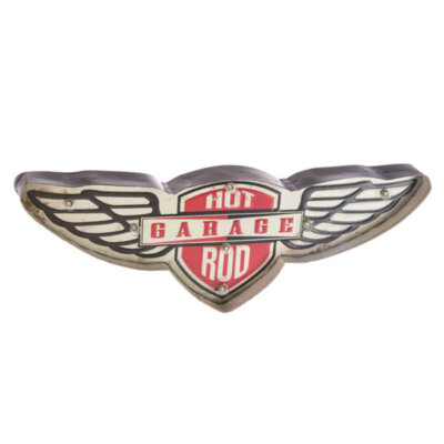 LED Light up Sign - Hot Rod Garage