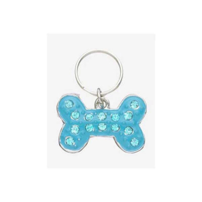 Blue Bone Pet Charm