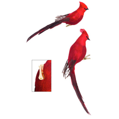 Majestic Cardinal Decorative Clip