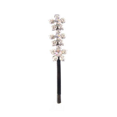 Flower Hair Pin Silver