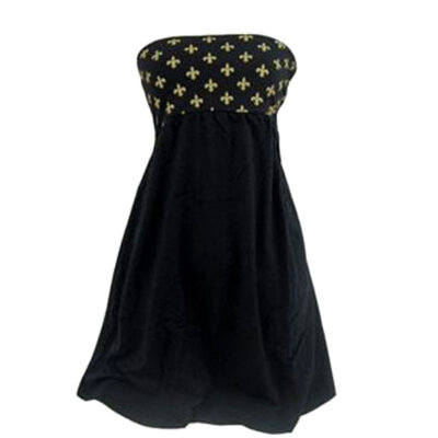 Strapless Fleur De Lis Dress Small