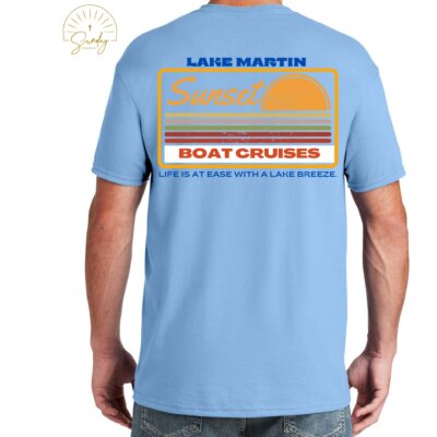 Lake Martin Sunset Cruise Tee