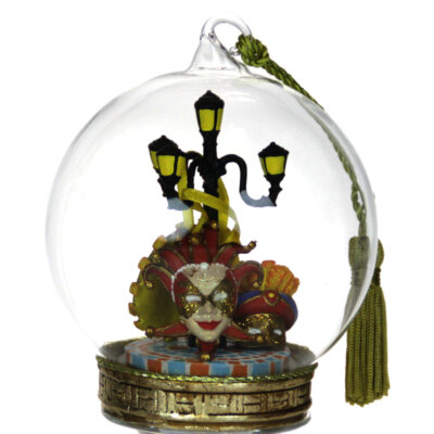 Venice Masks Memory Globe