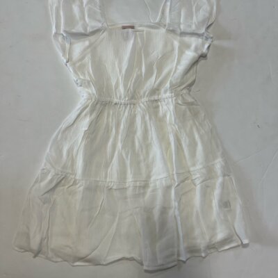 White Sq Mini Dress