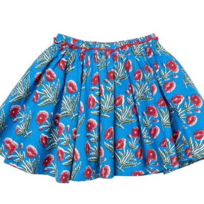 Blue Dandelion Skirt