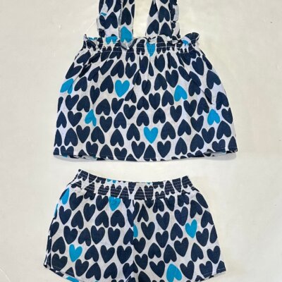 Navy Heart Escape Set