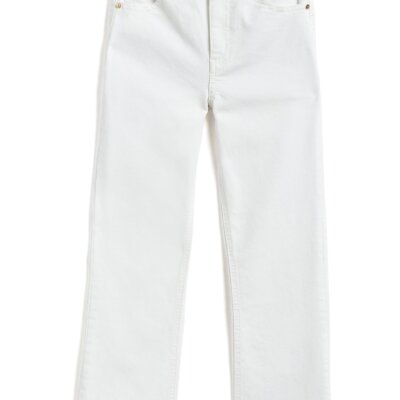 High Rise Crop Flare Jean