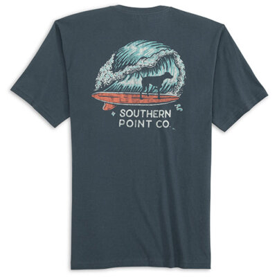 Navy Hang Ten Tee