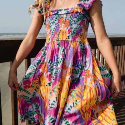 Banana Cabana Dress