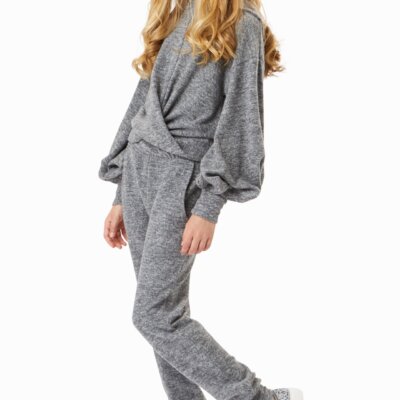 Dark Grey Twist Hatchi Jogger