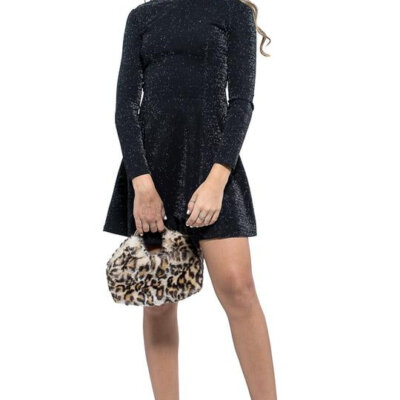 Long Sleeve Black Dress
