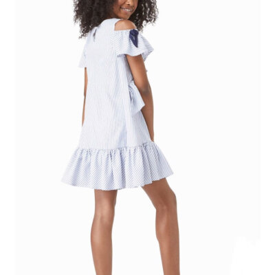 Multi Ruffle Shift Dress