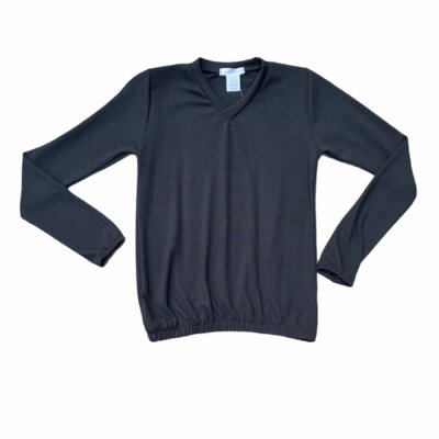 Black V Neck Sweater