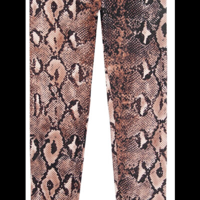 Brown Snake Leggings