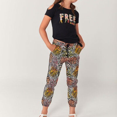 Animal Print Joggers