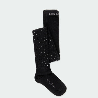 Black Tights w/Pin Dots