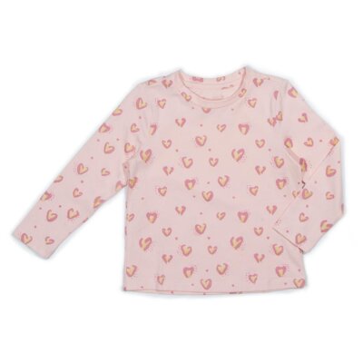 Leopard Heart Top