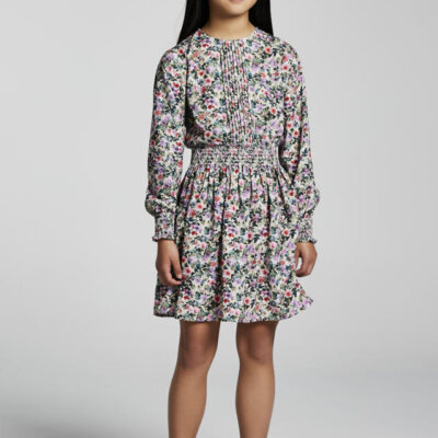 Lilac Floral Dress
