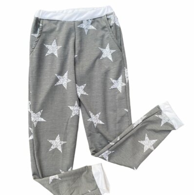 Olive Star Joggers