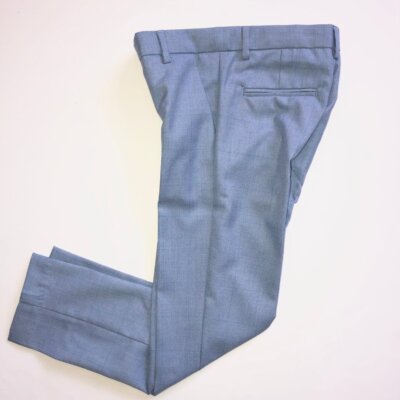 Graphic Blue Slim Fit Pant