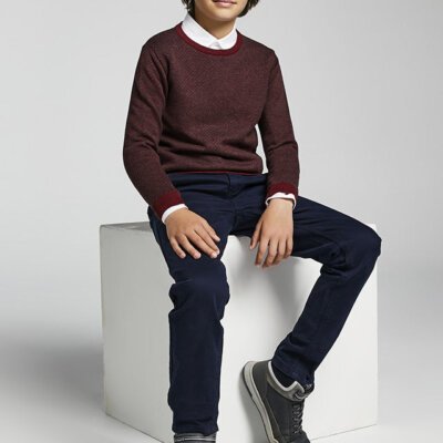 Navy Chino Pants