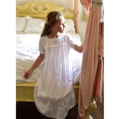 Short Sleeve Butterflies w/LaceTrim