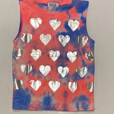 Hachi Tank w/Hearts