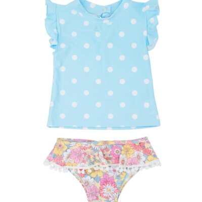 FLower Power Ruffle 2PC