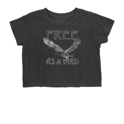 Blach Wash Free As A Bird Tee