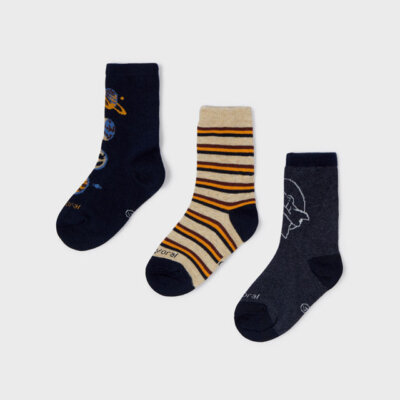 3 pair pack of space socks