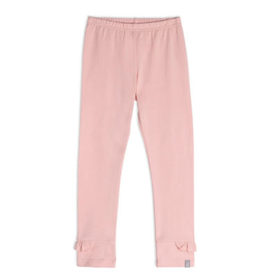Pink Leggings With Frill