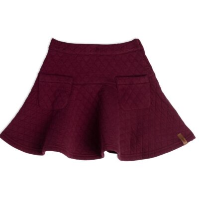 Plum Skirt w/ Pockets
