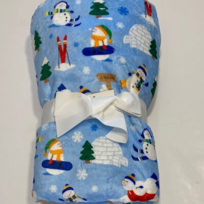 Snow Way Plush Blanket