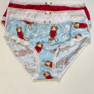 Santa Pup 3PK Undies