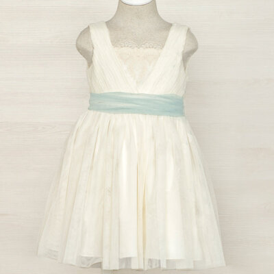 Abel & Lula Pleated Tulle Dress Girl