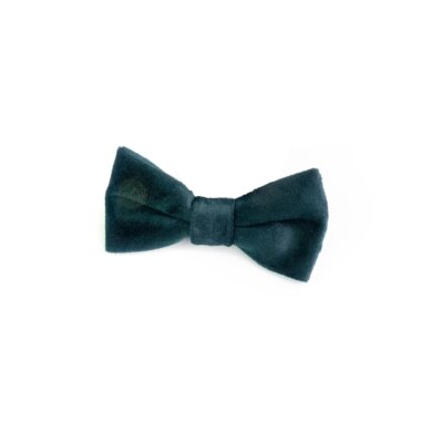 Forest Velvet Bow Tie