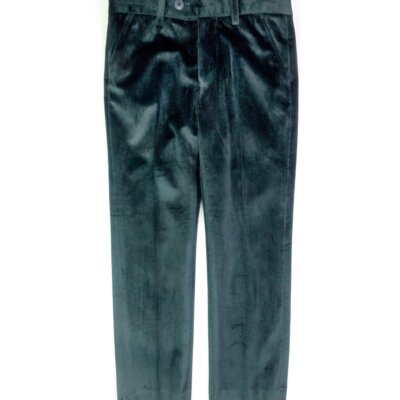 Forest Velvet Suit Pant