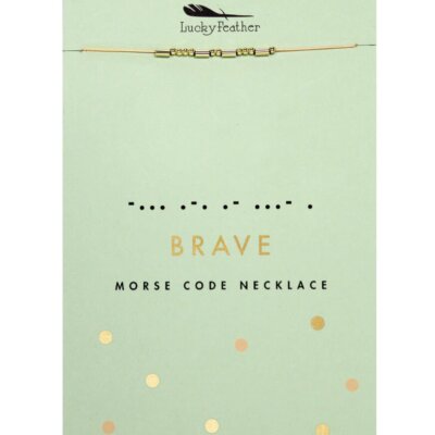 Morse Code Necklace