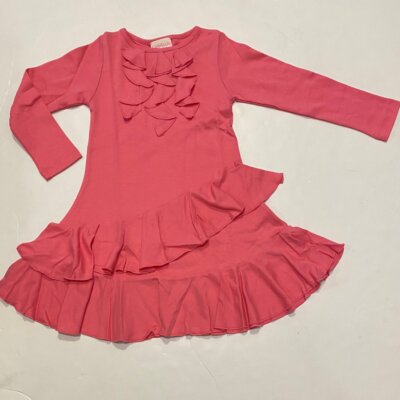 Pink Cascade Dress