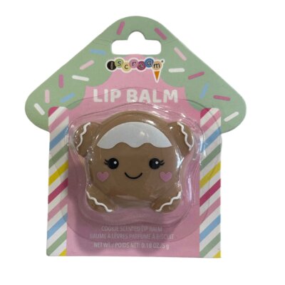 Gingerbread Shaped Lip Balm