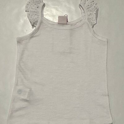 White Knit Top