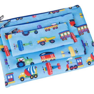 Trains, Planes, & Trucks 3pc Organizer