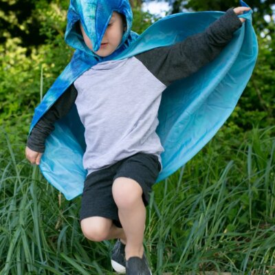 Pterodactyl Hooded Cape