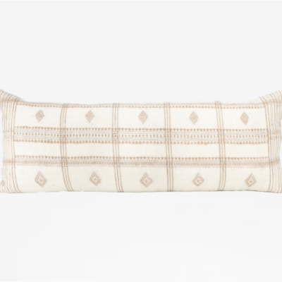 Lumbar Ivory and Tan