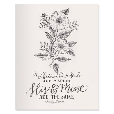 His & Mine Print