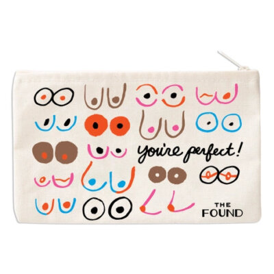 You're Perfect Canvas Pouch