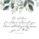 Scripture card "Do Not fear" Artwork features watercolor leaves at the top with "Do not fear, for I have redeemed you. I have called you by name you are mine!" Isaiah 45:1