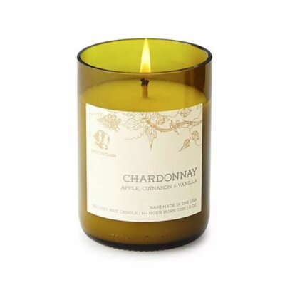 Rescued Wine Chardonnay Candle