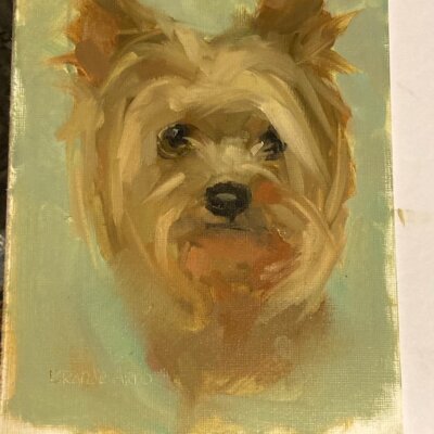 8 x 6 inches, Oil on Archival Oil Paper